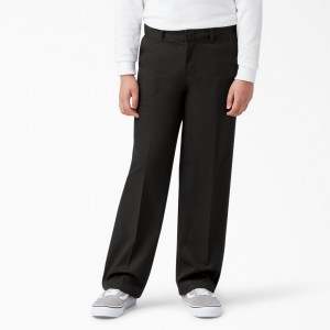 Kids' Dickies Classic Fit Pants Black | 012876EQW