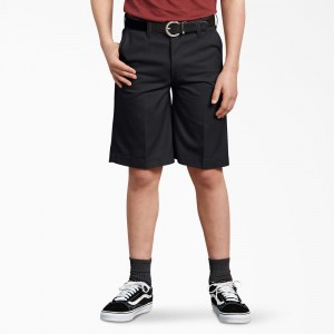 Kids' Dickies Classic Fit Shorts Black | 267051PCX