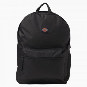 Kids' Dickies Essential Backpack Black | 254371SWB