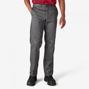 Men's Dickies 874® FLEX Work Pants Grey | 604927HBV