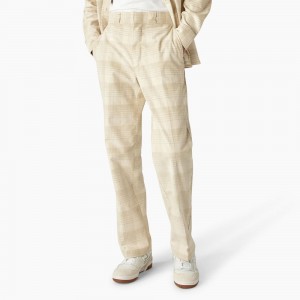 Men's Dickies Alma Corduroy Pants Khaki | 254617FOI