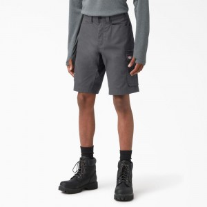 Men's Dickies FLEX Temp-iQ® 365 Regular Fit Shorts Grey | 730862YGN