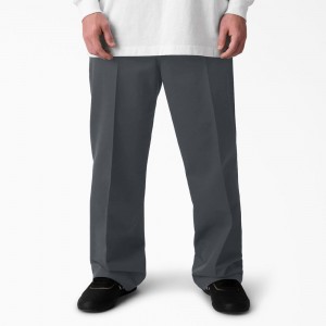 Men's Dickies Jamie Foy Loose Fit Pants Grey | 359248SPO