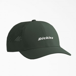 Men's Dickies Low Pro Athletic Trucker Hat Green | 827346KBG