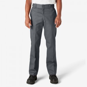 Men's Dickies Original 874® Work Pants Grey | 891702CZN