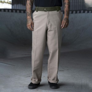 Men's Dickies Ronnie Sandoval Loose Fit Double Knee Pants Grey | 061793YOR