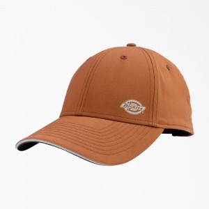 Men's Dickies Temp-iQ® Cooling Hat Brown | 429765YRE