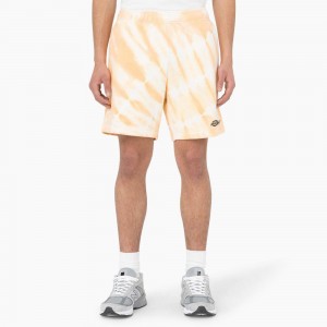 Men's Dickies Westfir Relaxed Fit Shorts Yellow | 674120KMN