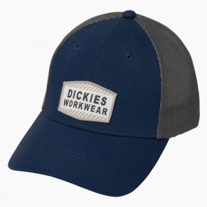 Women's Dickies Cooling Workwear Cap Navy | 564803YIQ