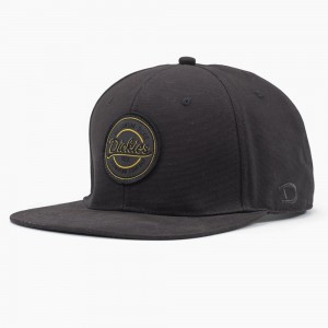 Women's Dickies Flat Bill Duck Cap Black | 756389AOZ