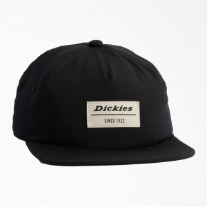 Women's Dickies Low Pro Athletic Cap Black | 153048RWE