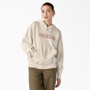 Women's Dickies Melvern Hoodie Grey | 843021YKM