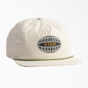 Women's Dickies Mid Pro Embroidered Cap White | 480291GBZ