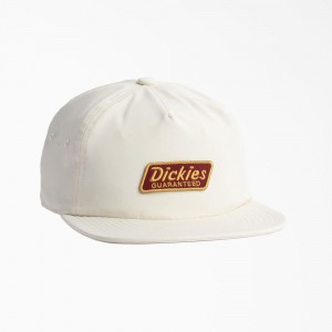 Women's Dickies Relaxed Low Pro Cap White | 867290EIU