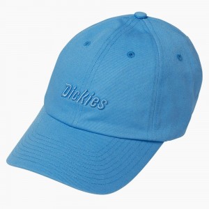 Women's Dickies Twill Cap Blue | 548123ODA