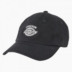 Women's Dickies x Jameson Embroidered Cap Black | 502174GPR