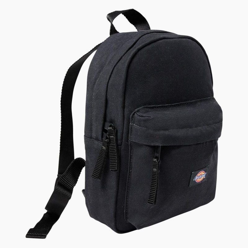 Kids' Dickies Duck Canvas Mini Backpack Black | 439867ZRA