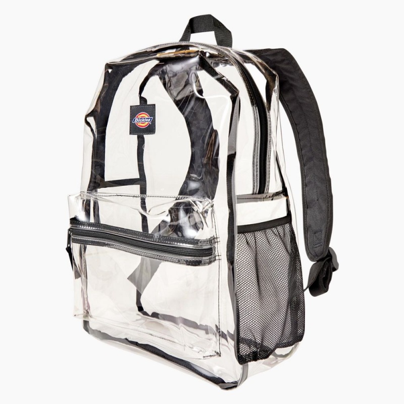 Kids' Dickies Essential Clear Backpack White | 389027NIG