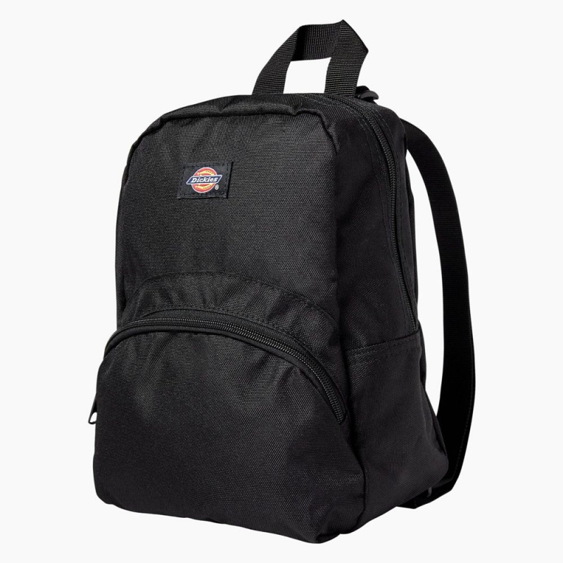 Kids' Dickies Mini Backpack Black | 740359PKE