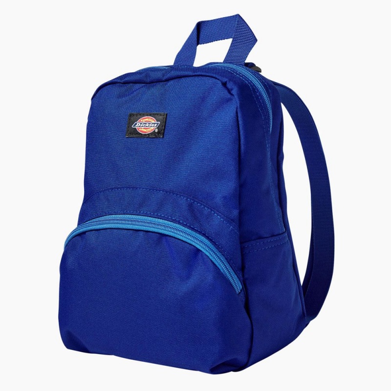 Kids' Dickies Mini Backpack Blue | 389217QHV