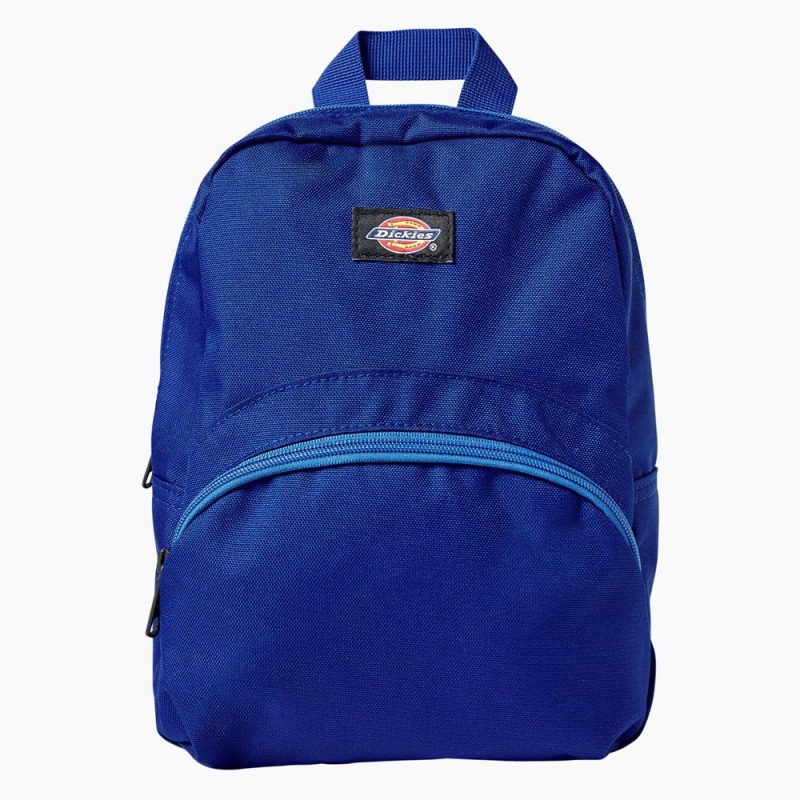 Kids\' Dickies Mini Backpack Blue | 389217QHV