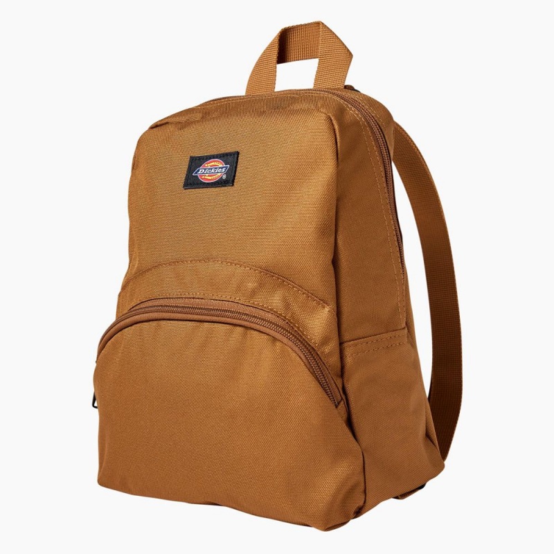 Kids' Dickies Mini Backpack Brown | 208753DAN