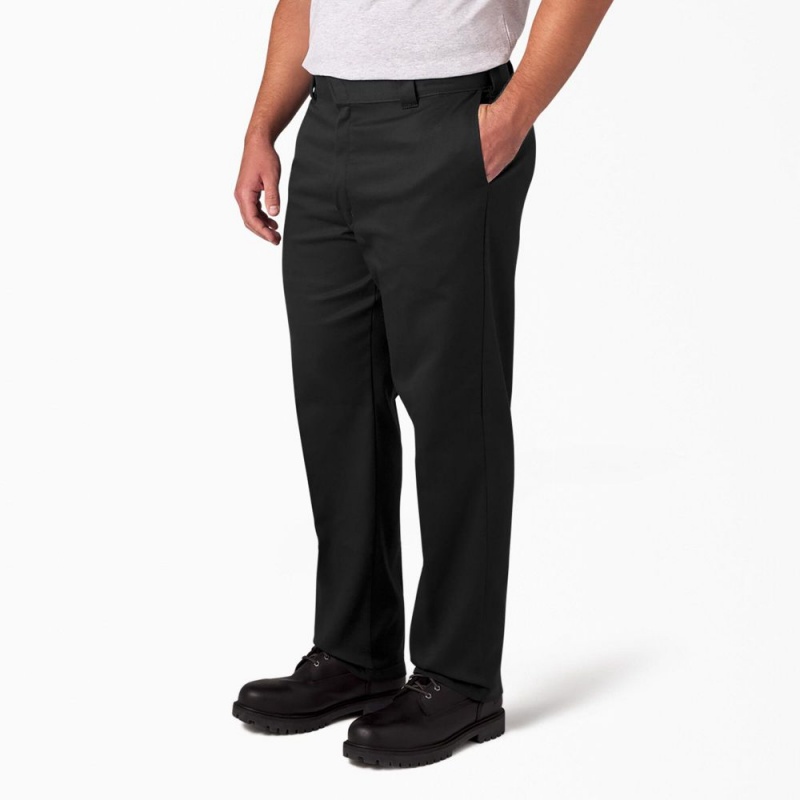 Men's Dickies 874® FLEX Work Pants Black | 145870YJM