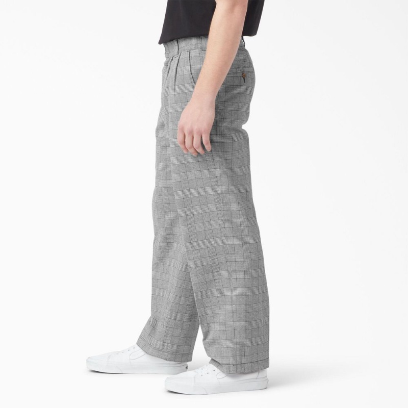 Men's Dickies Bakerhill Relaxed Fit Pants Grey | 057126GYR