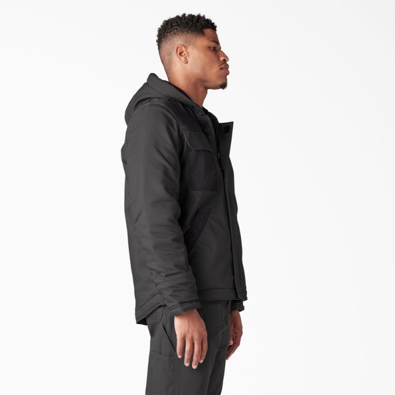 Men's Dickies DuraTech Renegade FLEX Duck Jacket Grey | 361954ANW