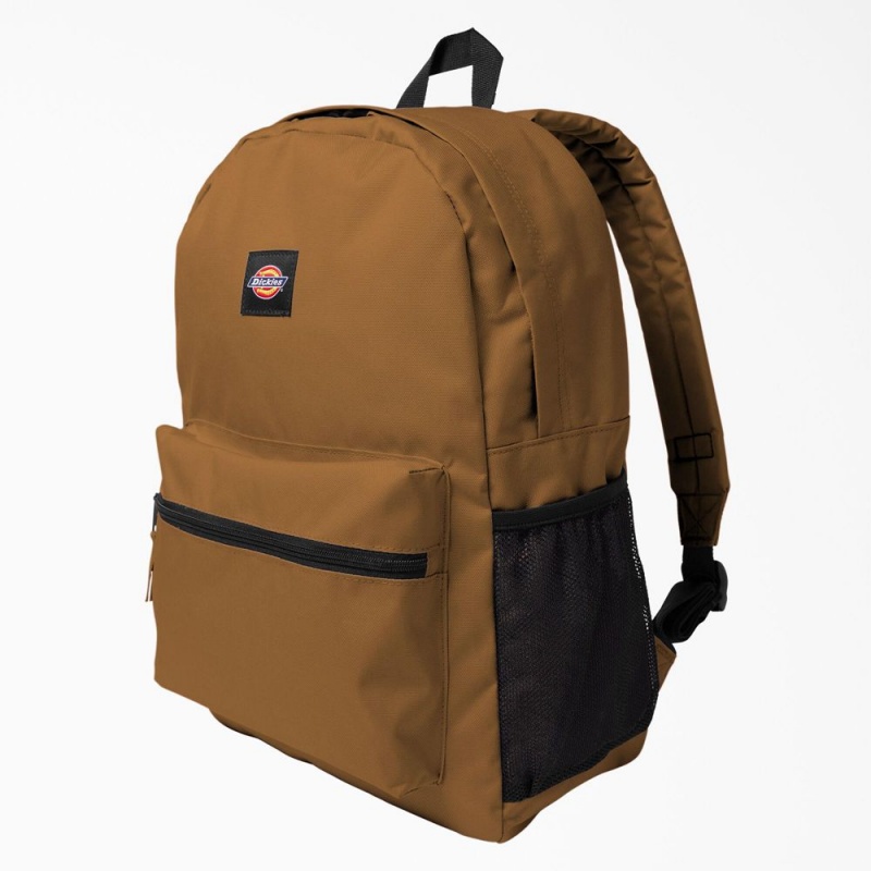 Men's Dickies Essential Backpack Brown | 436520NTJ