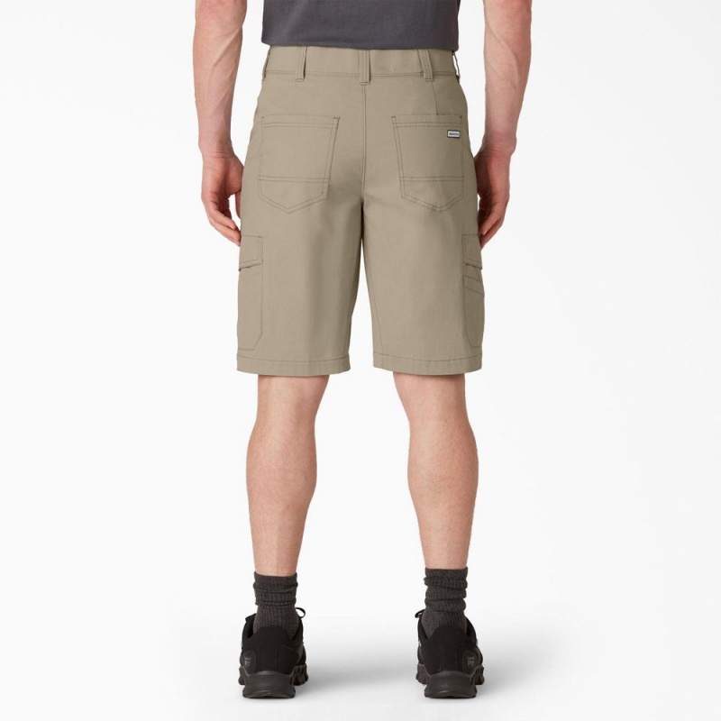 Men's Dickies FLEX Cooling Regular Fit Cargo Shorts Grey | 541708LIJ