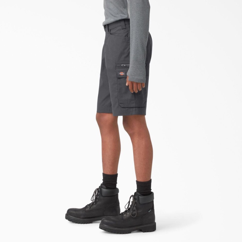 Men's Dickies FLEX Temp-iQ® 365 Regular Fit Shorts Grey | 730862YGN