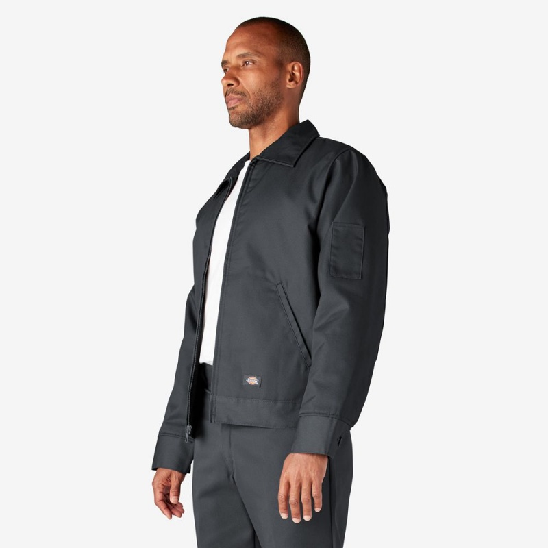 Men's Dickies Insulated Eisenhower Jacket Grey | 837249KUD