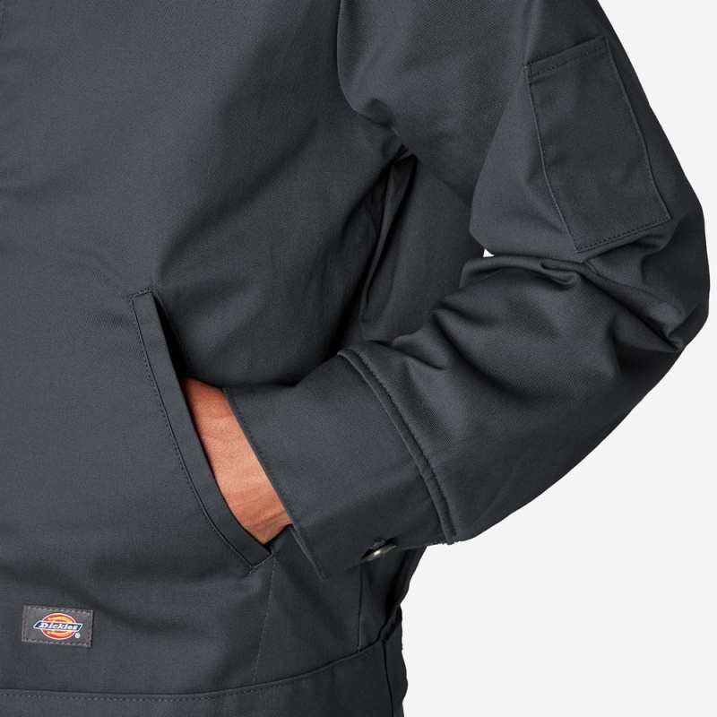 Men's Dickies Insulated Eisenhower Jacket Grey | 837249KUD