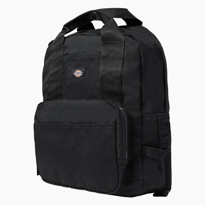 Men's Dickies Lisbon Backpack Black | 894627ZTO