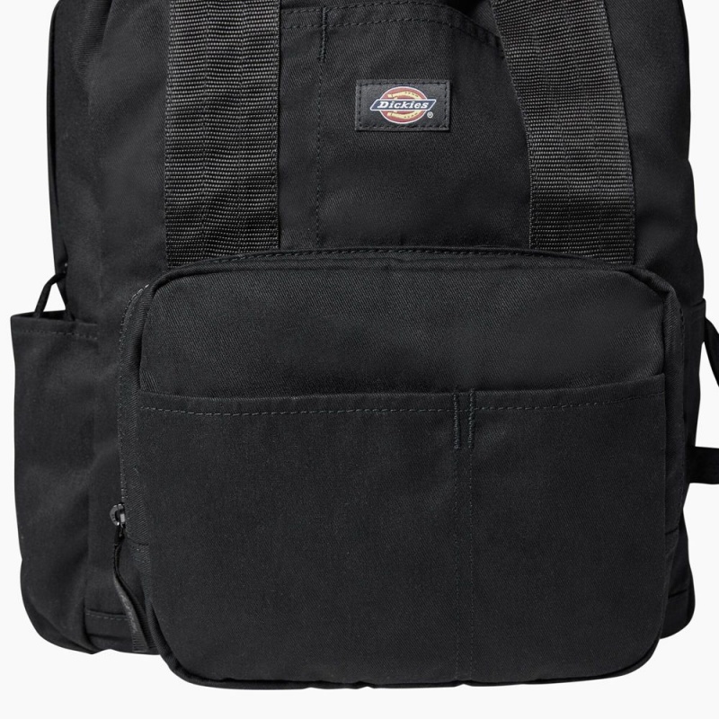 Men's Dickies Lisbon Backpack Black | 894627ZTO