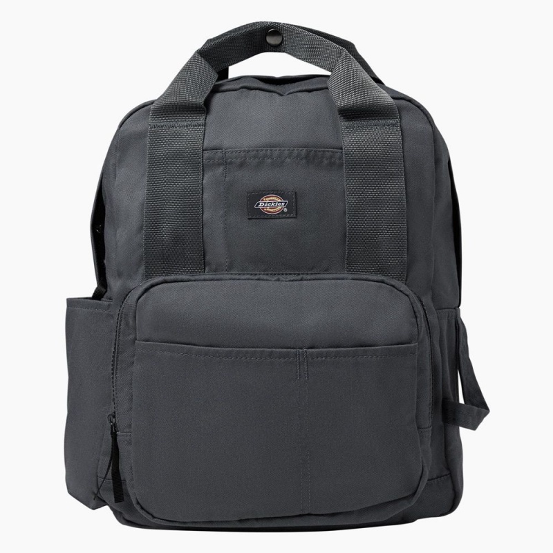 Men\'s Dickies Lisbon Backpack Grey | 260849OLT