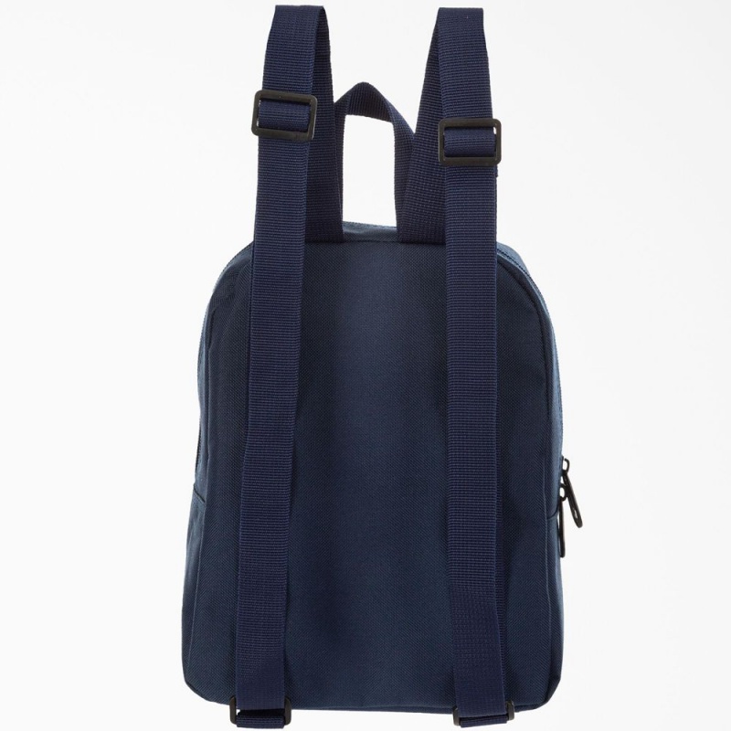 Men's Dickies Mini Backpack Navy | 590814HXY