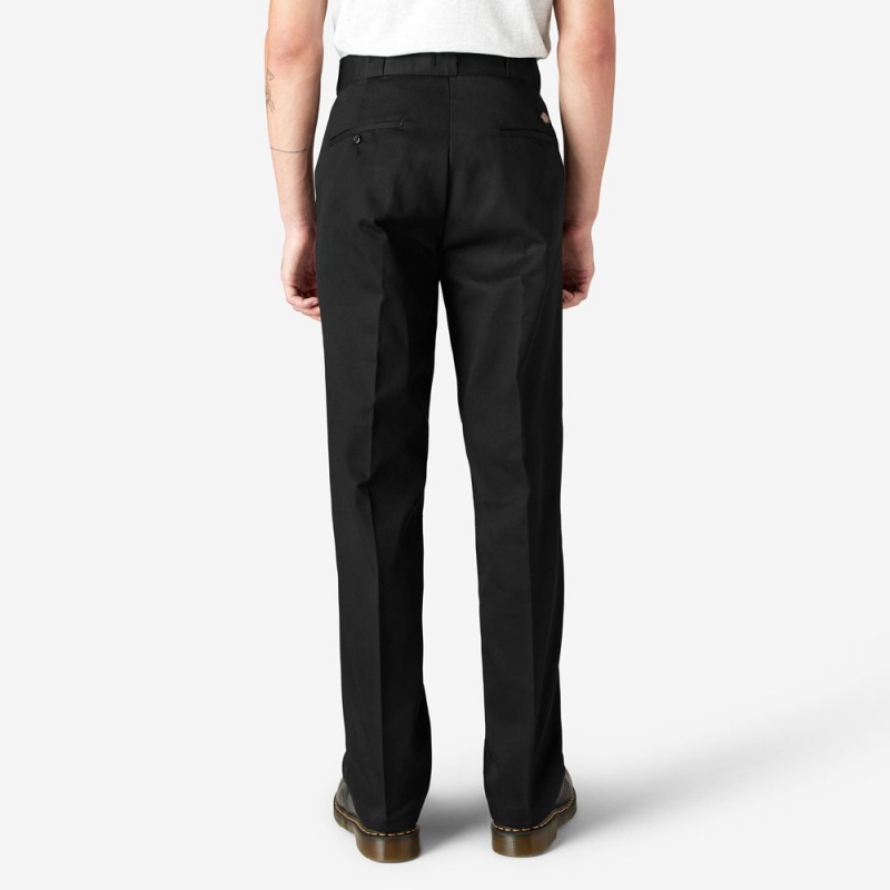 Men's Dickies Original 874® Work Pants Black | 491275ESF