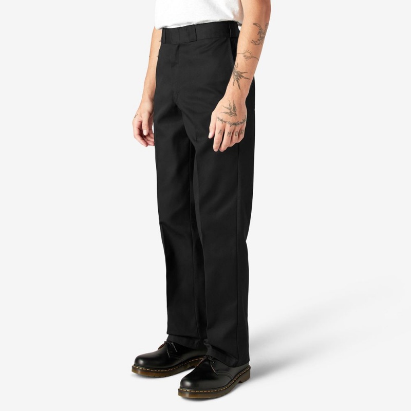 Men's Dickies Original 874® Work Pants Black | 491275ESF