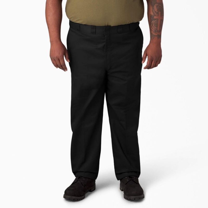 Men's Dickies Original 874® Work Pants Black | 491275ESF