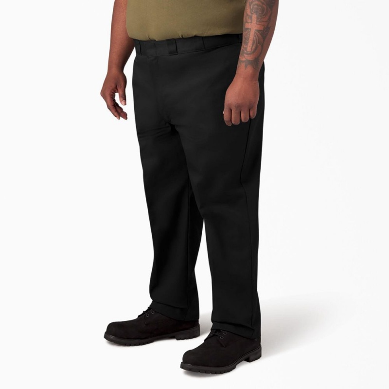 Men's Dickies Original 874® Work Pants Black | 491275ESF