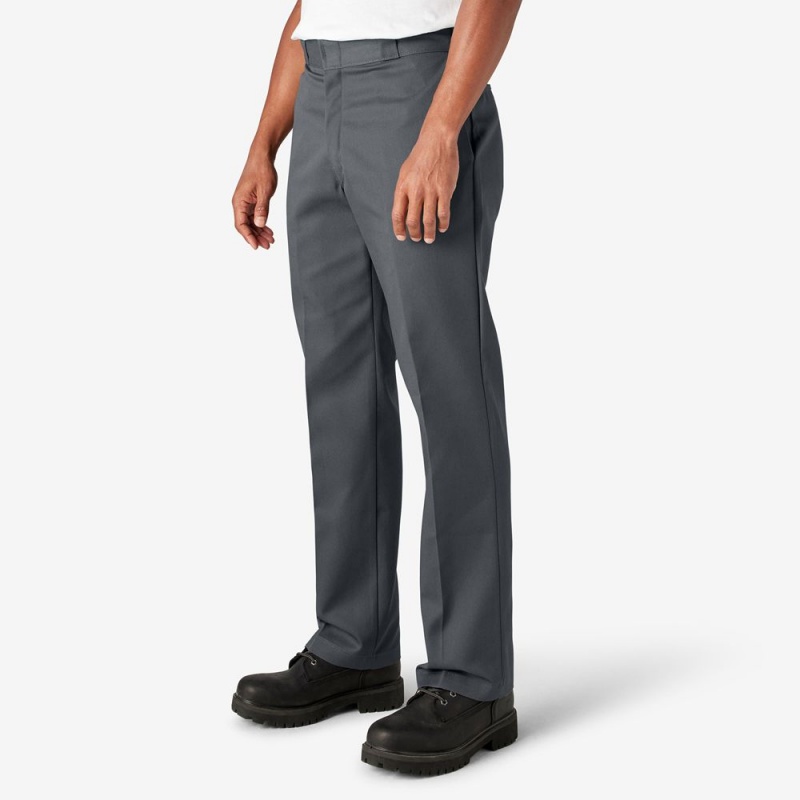 Men's Dickies Original 874® Work Pants Grey | 891702CZN