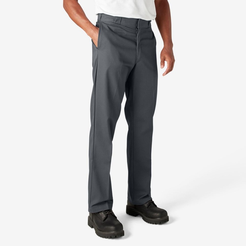 Men's Dickies Original 874® Work Pants Grey | 891702CZN