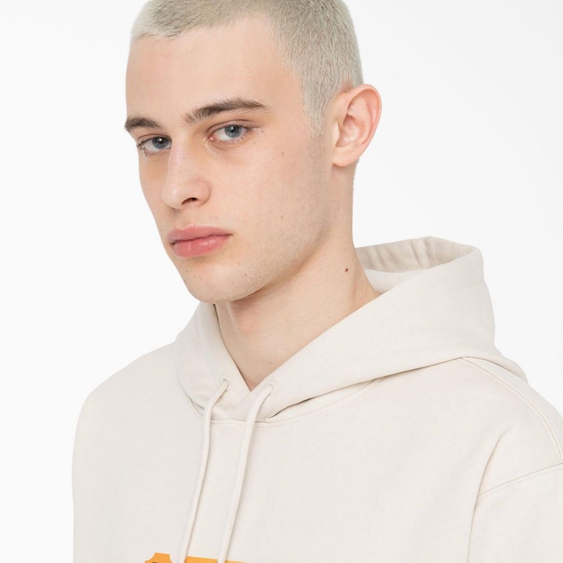 Men's Dickies Paxico Graphic Hoodie White | 197208IRM