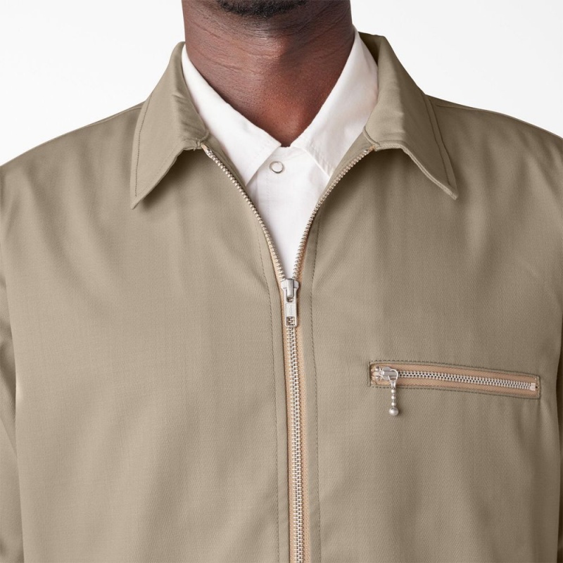 Men's Dickies Premium Collection Eisenhower Jacket Grey | 308795FBX