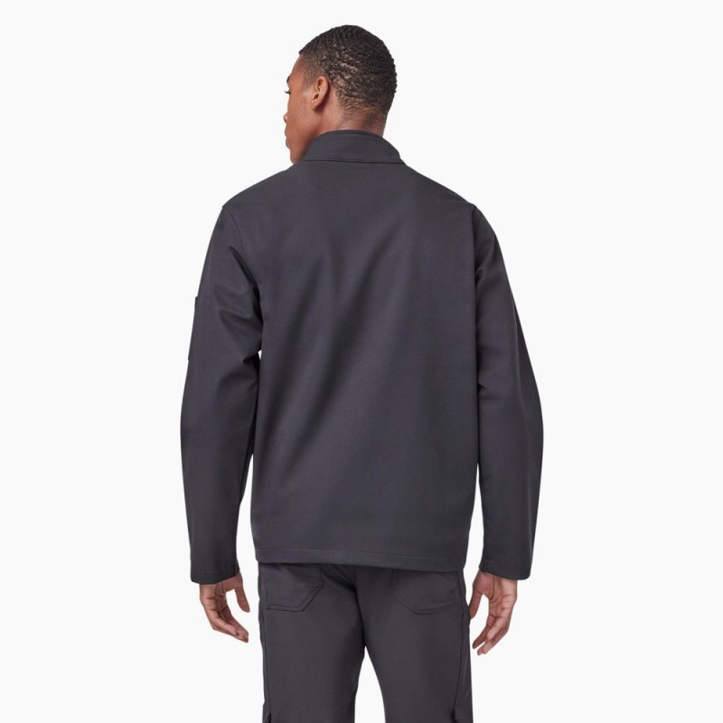 Men's Dickies Ripstop Softshell Jacket Grey | 798264MXT