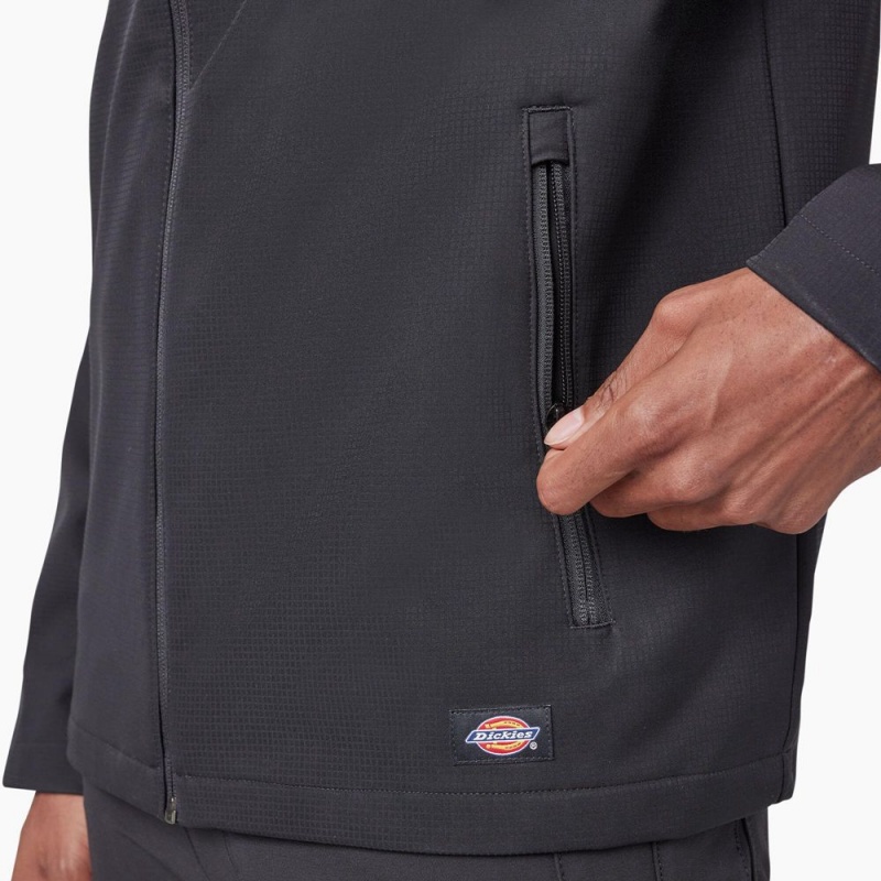 Men's Dickies Ripstop Softshell Jacket Grey | 798264MXT