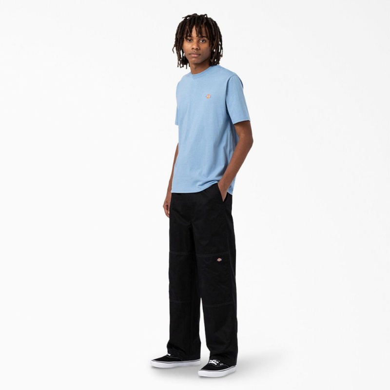 Men's Dickies Skateboarding Summit Relaxed Fit Chef Pants Black | 743621LZY