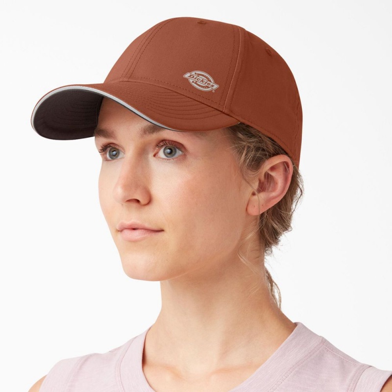 Men's Dickies Temp-iQ® Cooling Hat Brown | 429765YRE